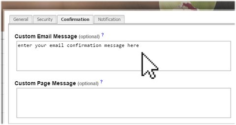 Form Submission Confirmations - Website.com Knowledge Base