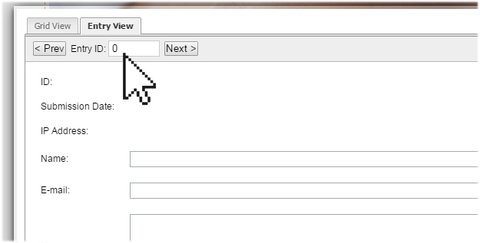 View Form Data - Website.com Knowledge Base