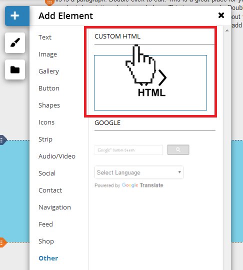 Custom HTML - Website.com Knowledge Base