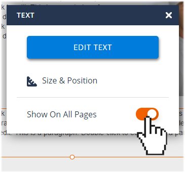 Editing Text - Website.com Knowledge Base